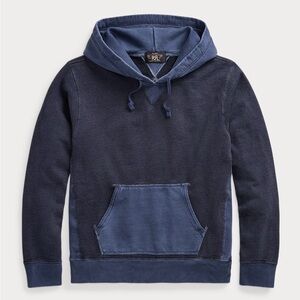 Ralph Lauren Double RL French Terry Hoodie, large, worn once